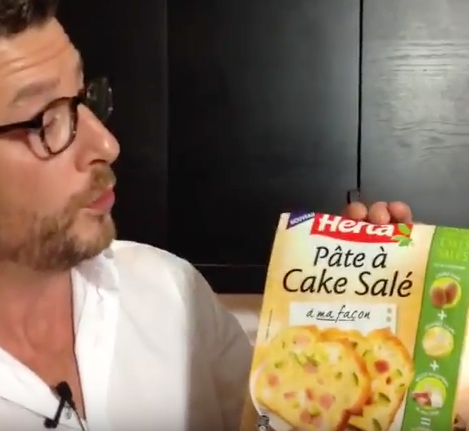 Test d'un nouveau produit industriel : Pâte à cake salée Herta