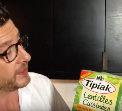 Test d'un nouveau produit industriel : Lentilles cuisinées aux petits légumes Tipiak