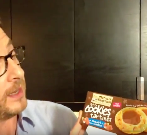 Test d'un nouveau produit industriel : Petits cookies tartinés Michel et Augustin