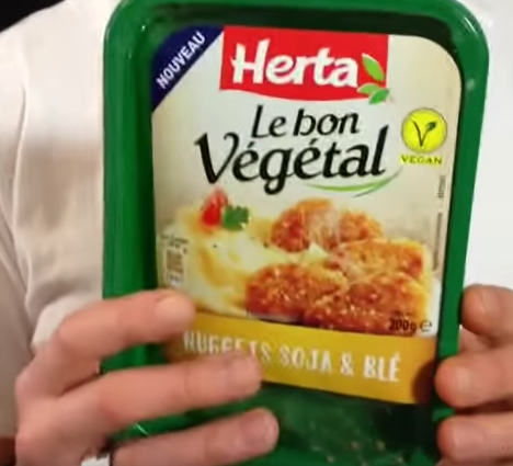 Test d'un nouveau produit industriel : Le Bon Végétal nuggets soja & blé Herta