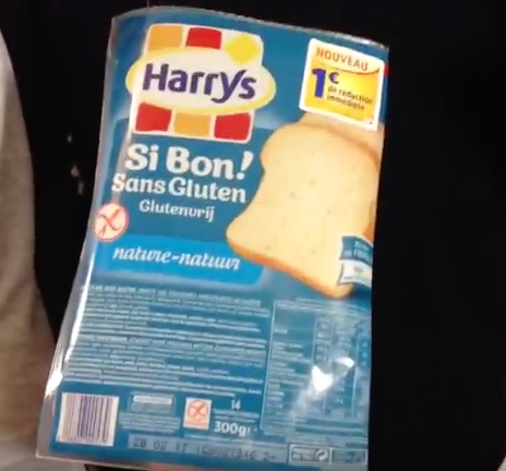 Test d'un nouveau produit industriel : Pain de Mie Si Bon sans Gluten Harrys