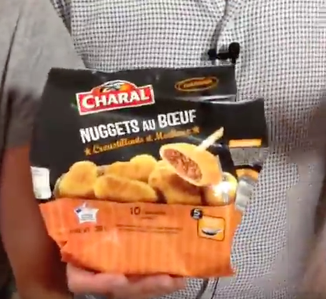 Test d'un nouveau produit industriel : Nuggets au boeuf de Charal