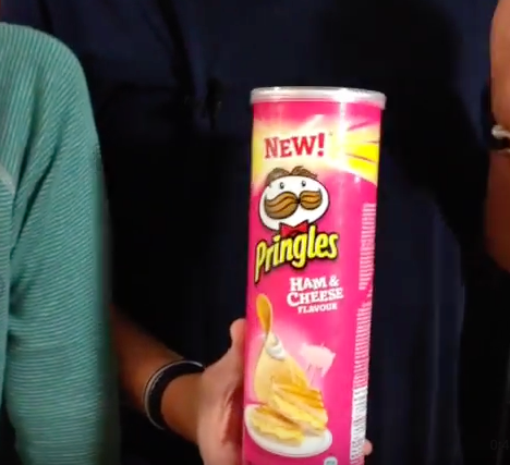 Test d'un nouveau produit industriel : Chips ham and cheese de Pringles