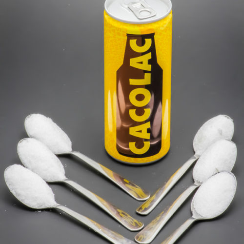 1 Cacolac de 25cl contient 5,5 cuil. à café de sucre soit 27,5g