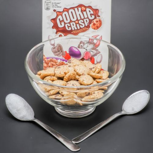 30g de Cookie Crisp sans lait contiennent 1,5 cuil. à café de sucre