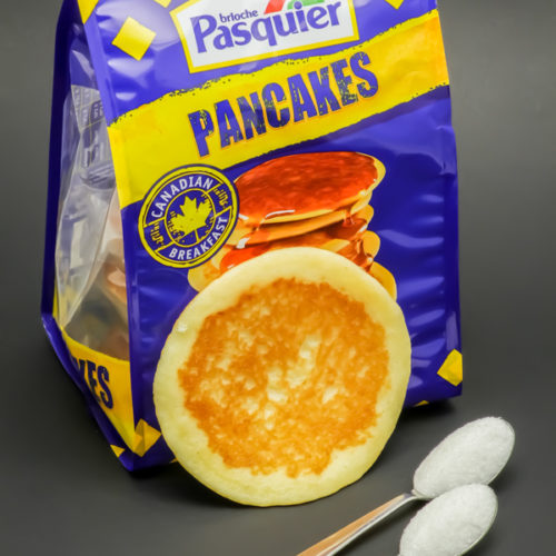 1 pancake Brioche Pasquier contient 2 cuil. à café de sucre
