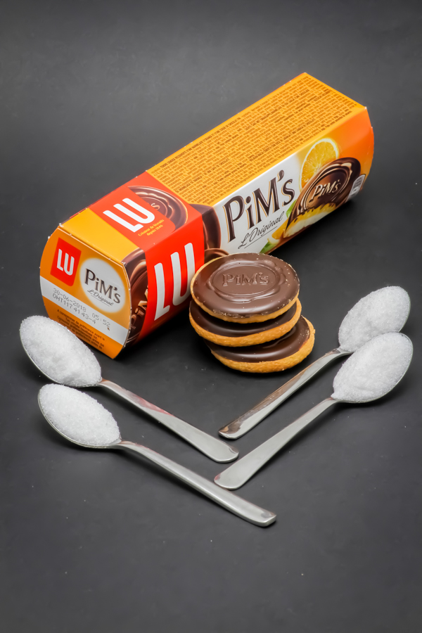 3 Pim's l'original contiennent 3,7 cuil. à café de sucre