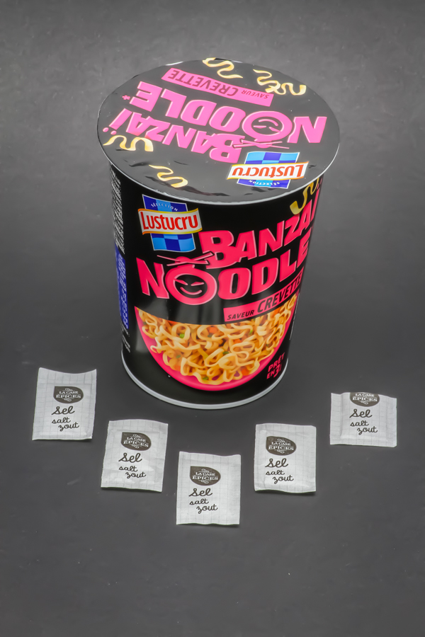 Thomas Clouet  Banzaï Noodle saveur crevette de Lustucru